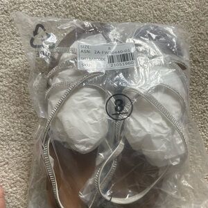 Ardene White and Silver Women's Sandals